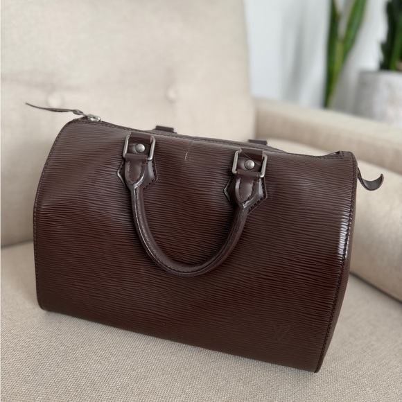 Louis Vuitton Speedy 25 Moka Brown Leather (Authentic) - Picture 5 of 16